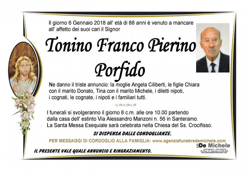 Tonino Franco Pierino Porfido