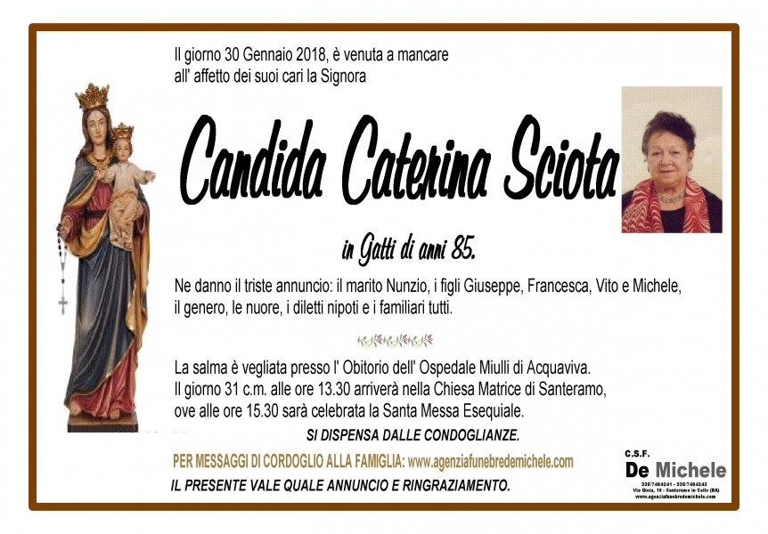 Candida Caterina Sciota
