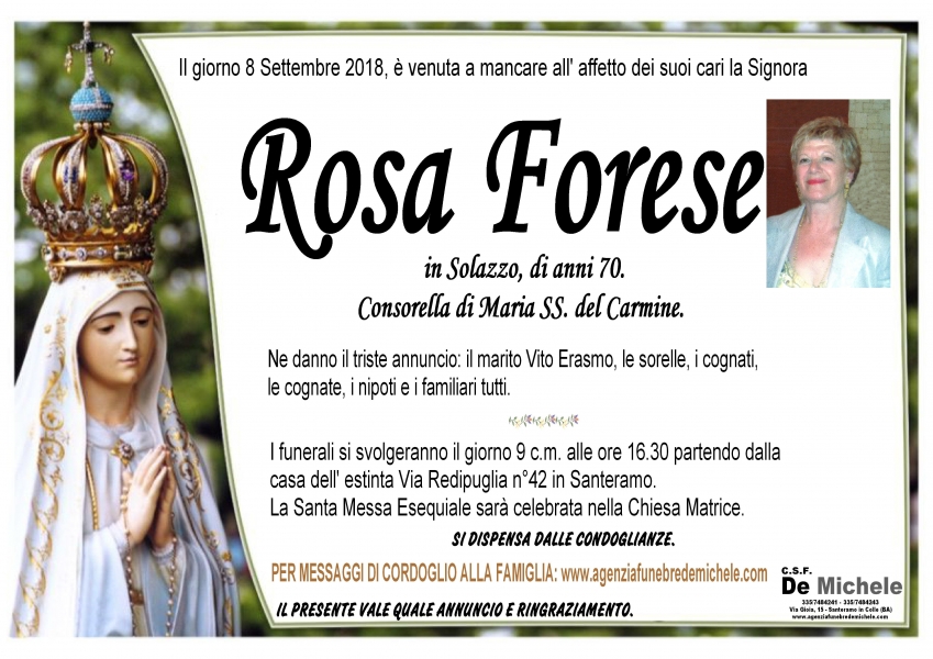 Rosa Forese