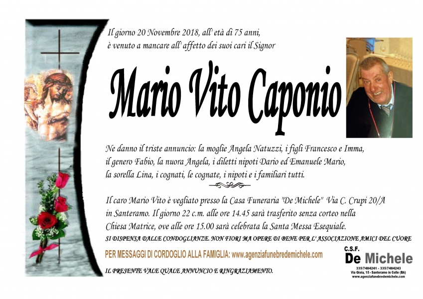 Mario Vito Caponio