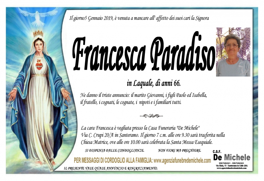 Francesca Paradiso