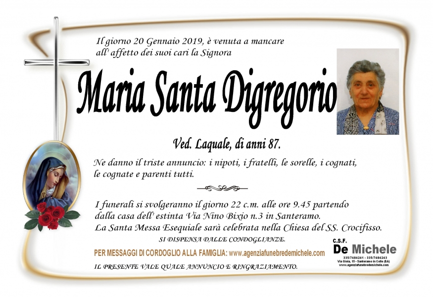Maria Santa Digregorio
