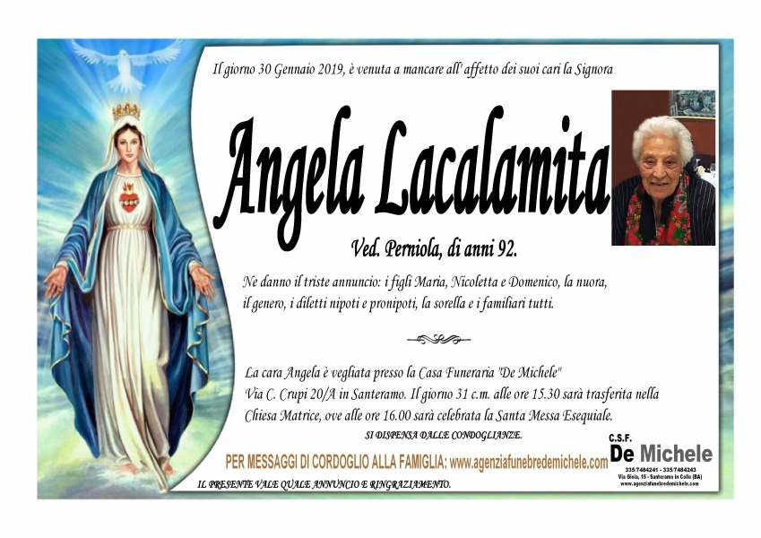 Angela Lacalamita