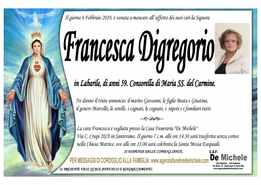 Francesca  Digregorio