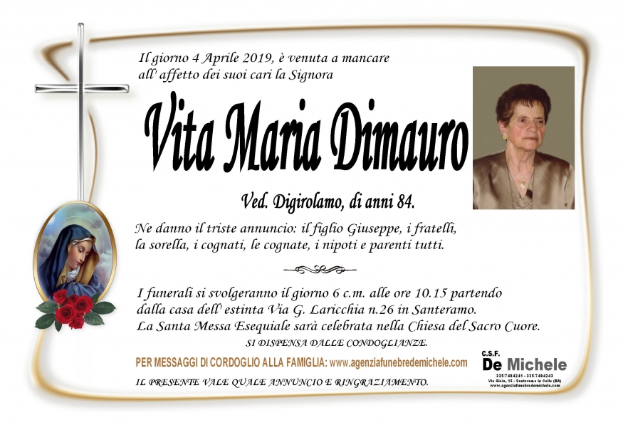 Vita Maria Dimauro