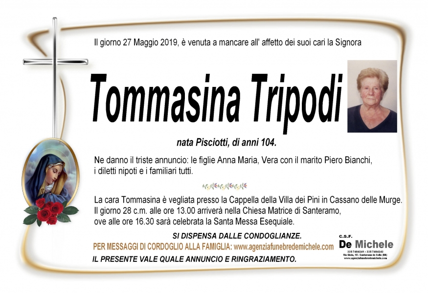 Tommasina Tripodi (nata Pisciotti)