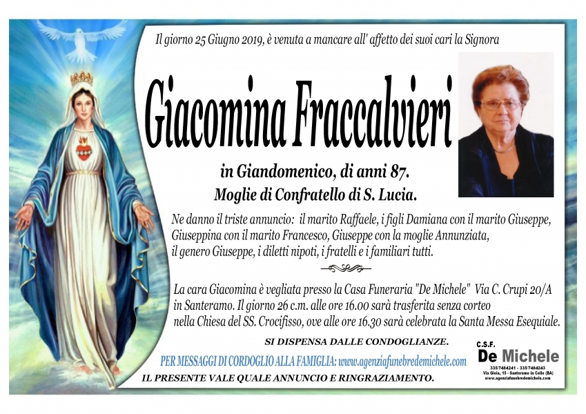 Giacomina Fraccalvieri