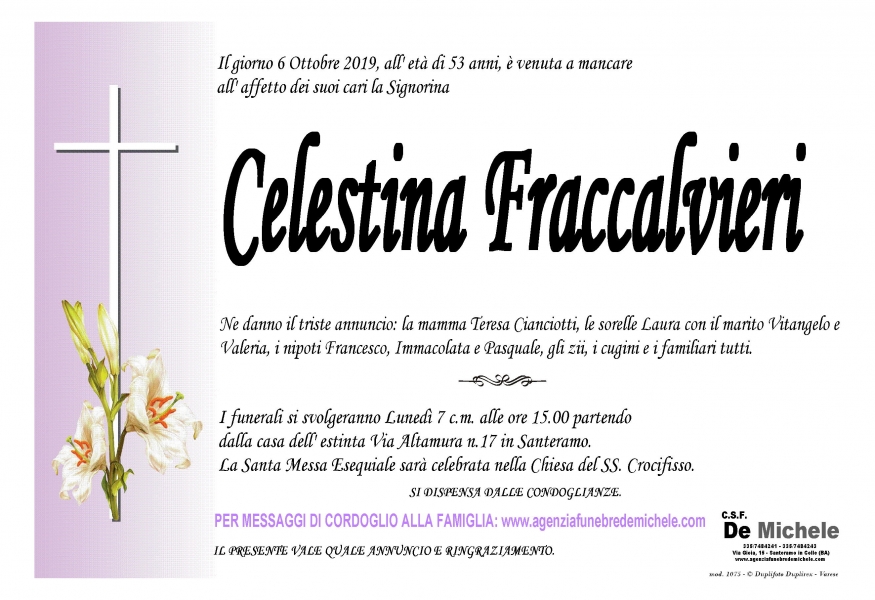 Celestina Fraccalvieri