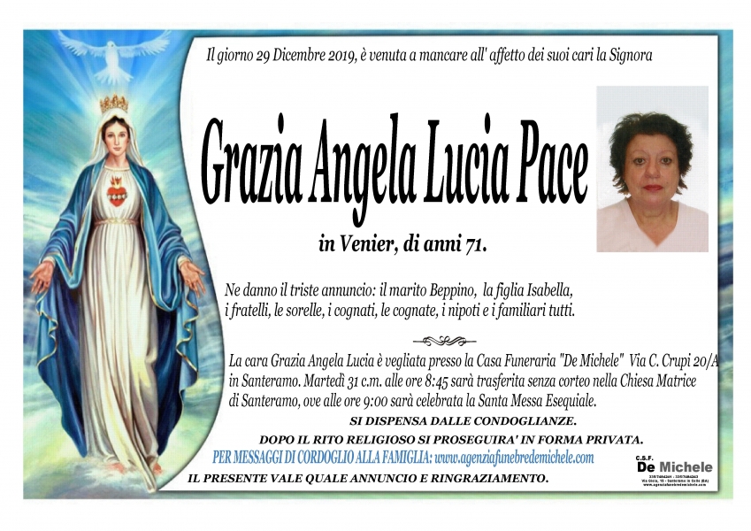Grazia Angela Lucia Pace