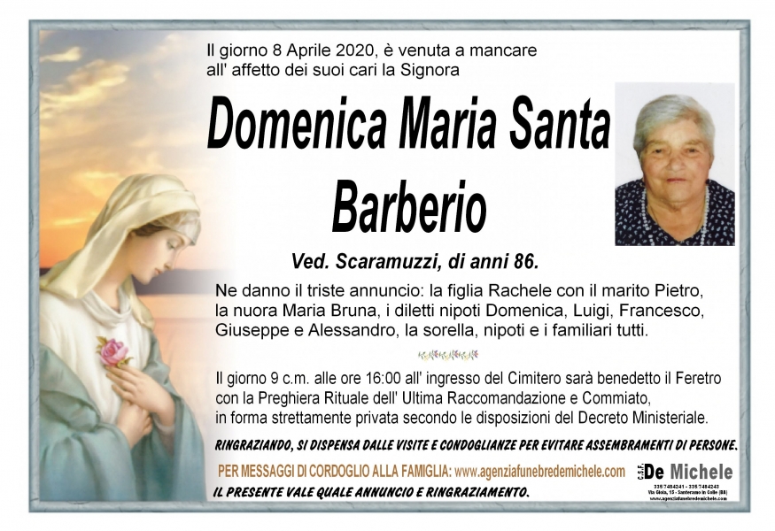 Domenica Maria Santa Barberio