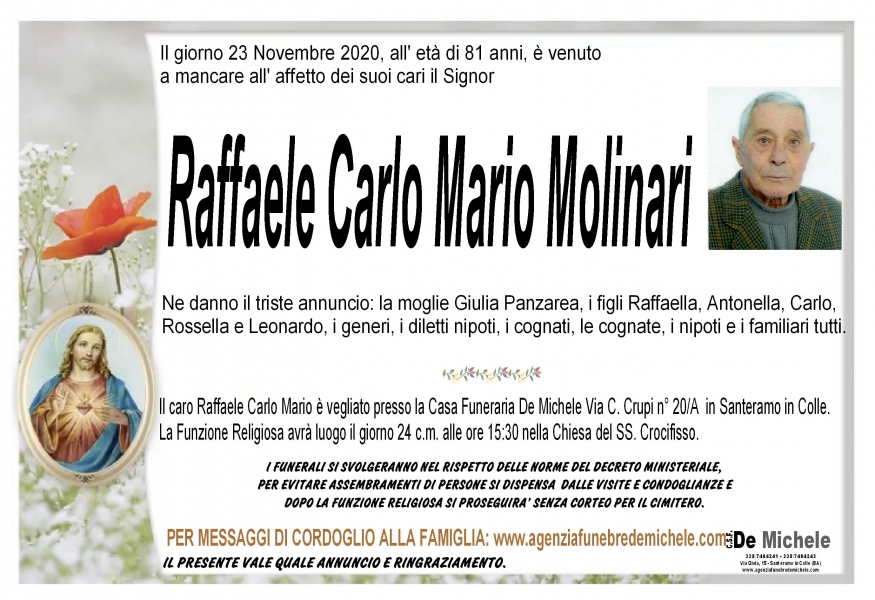 Molinari Raffaele Carlo Mario