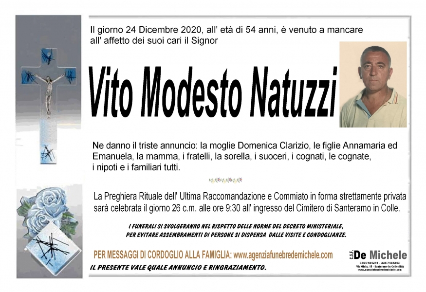 Vito Modesto Natuzzi