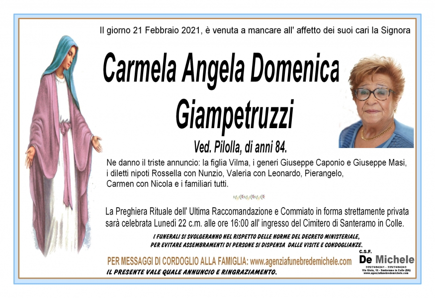 Carmela Angela Domenica Giampetruzzi