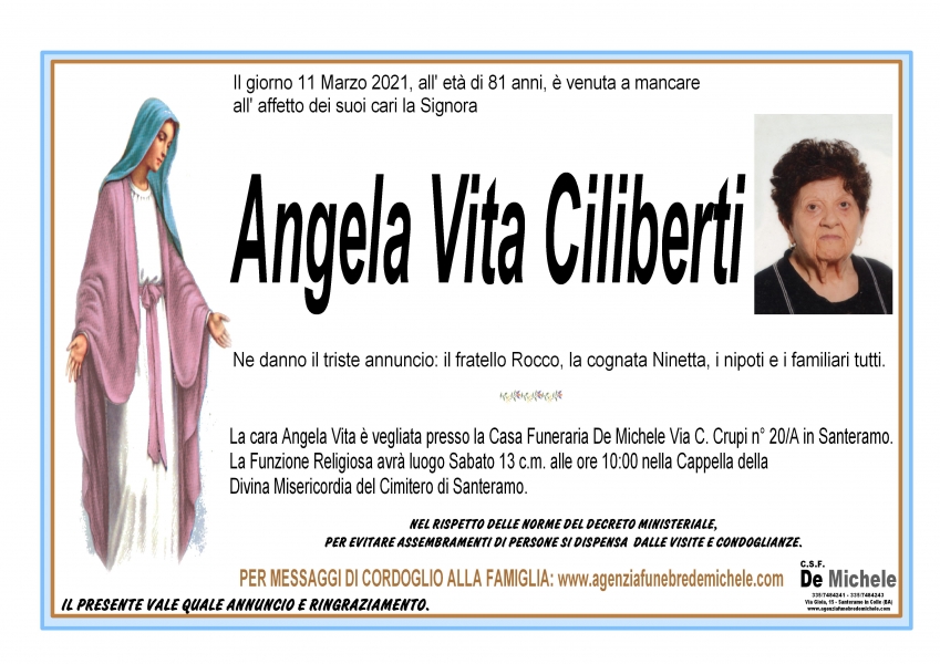 Angela Vita  Ciliberti