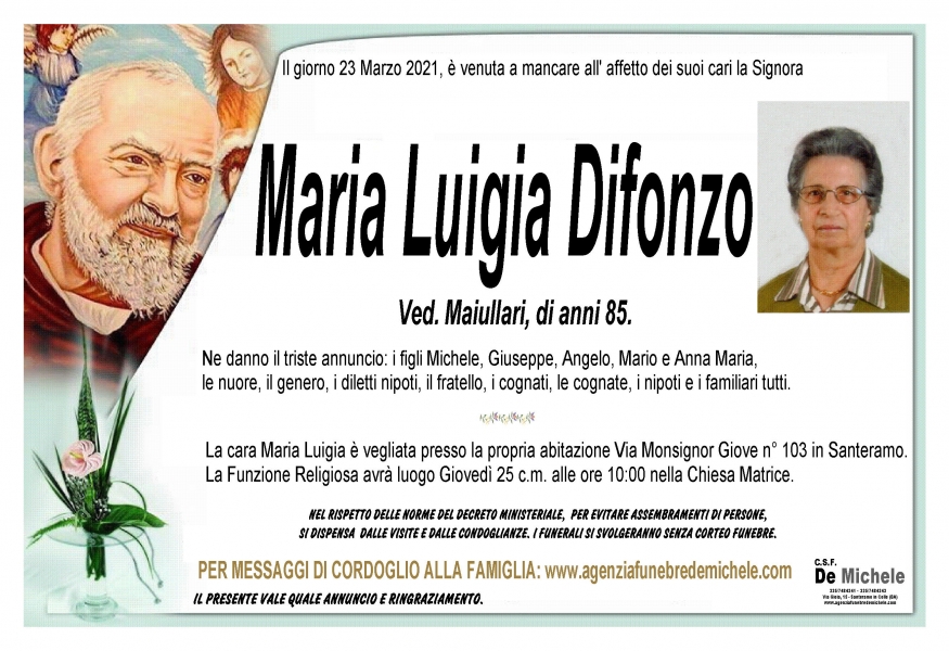 Maria Luigia  Difonzo