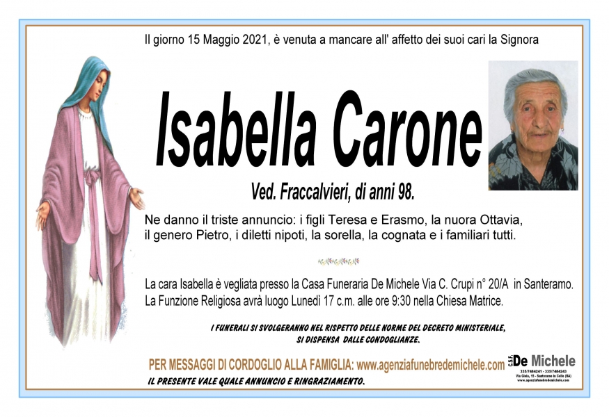 Isabella Carone