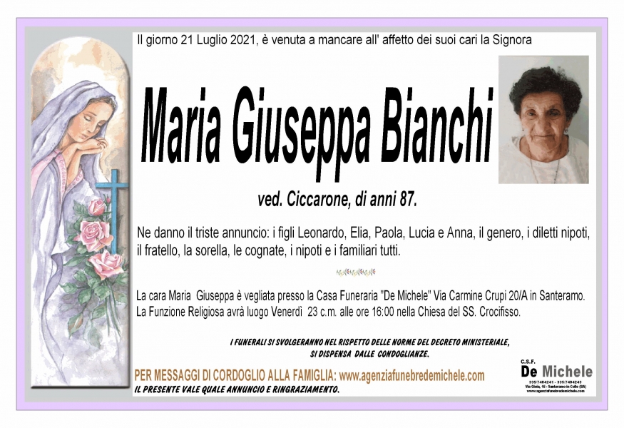 Maria Giuseppa Bianchi