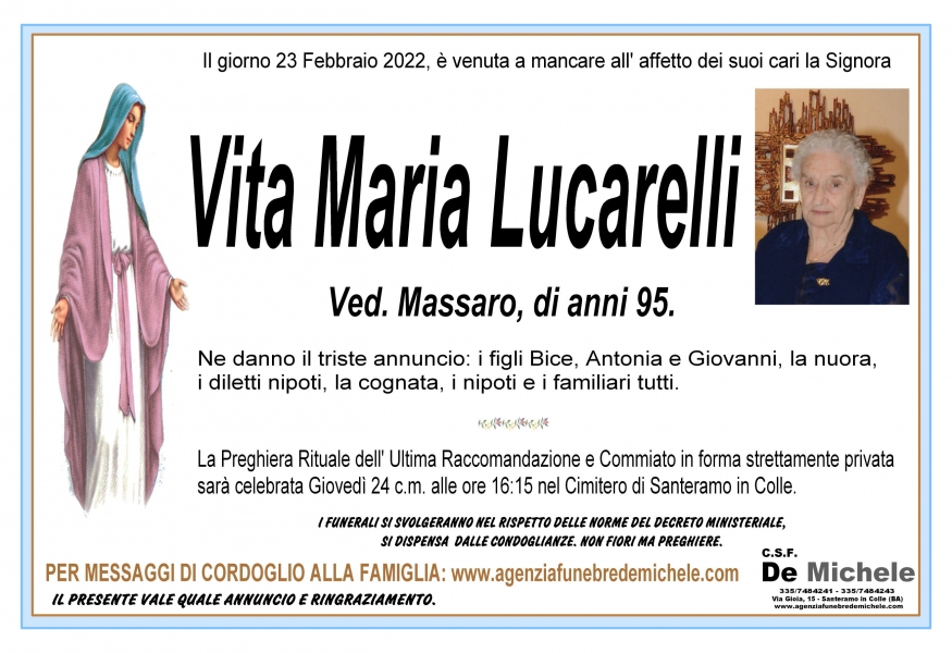 Vita Maria Lucarelli