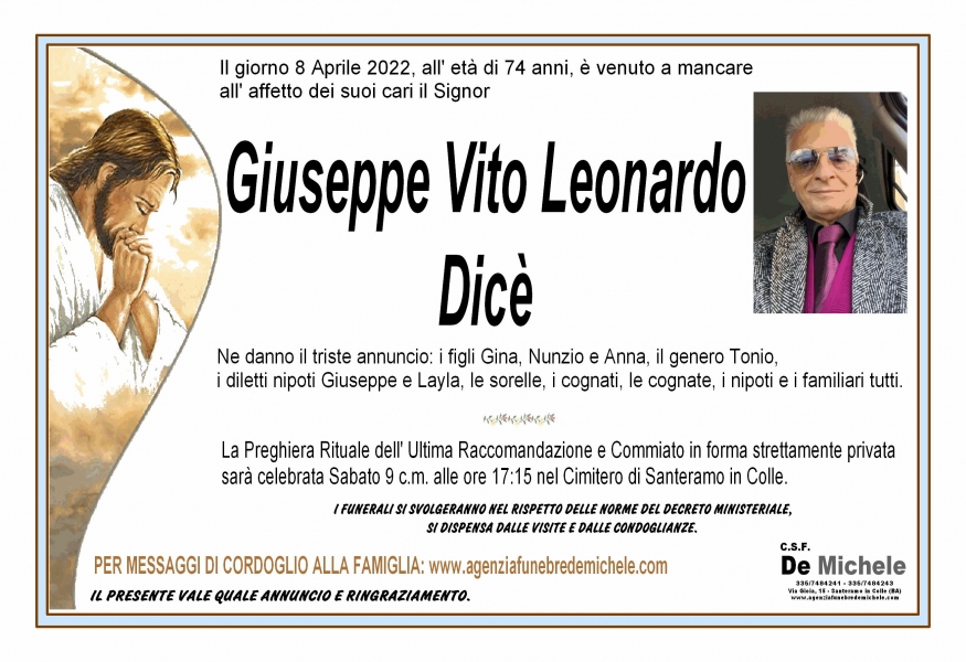 Giuseppe Vito Leonardo Dicè