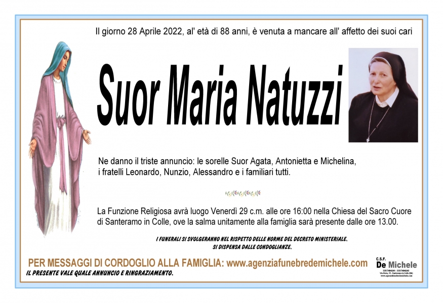 Suor Maria Natuzzi
