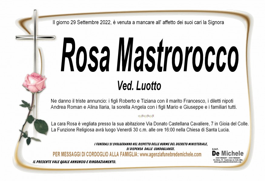 Rosa Mastrorocco