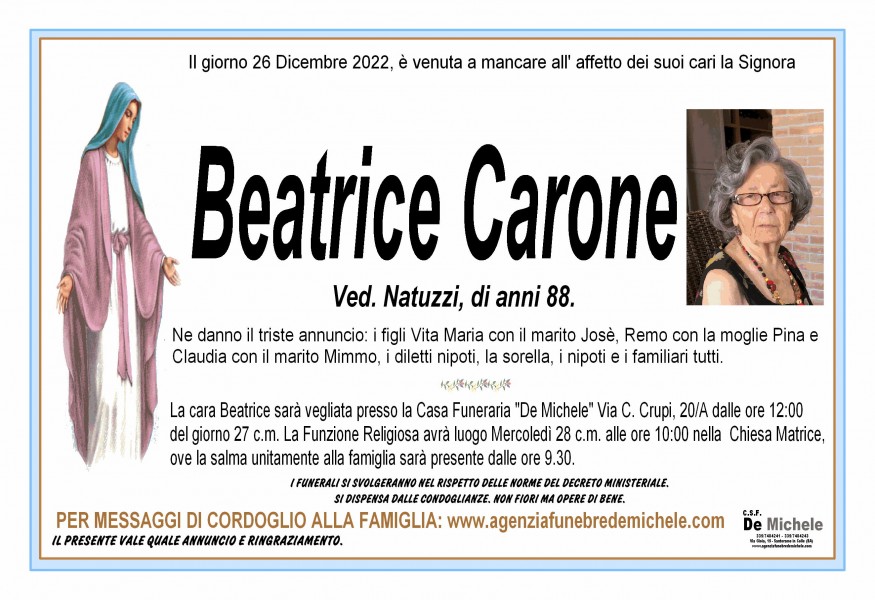 Beatrice Carone