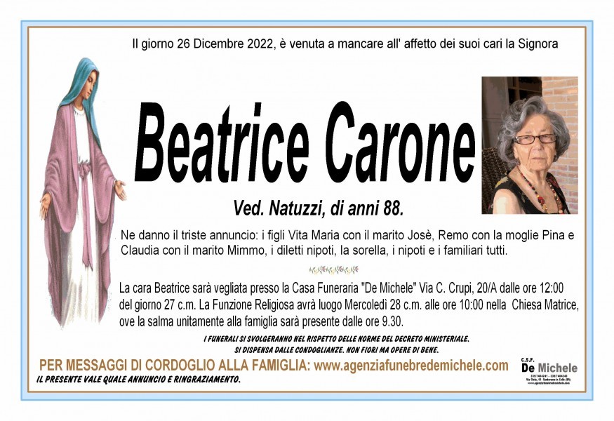 Beatrice Carone