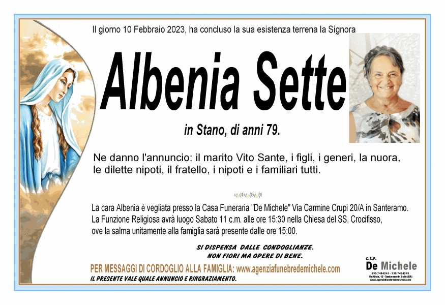 Albenia Sette