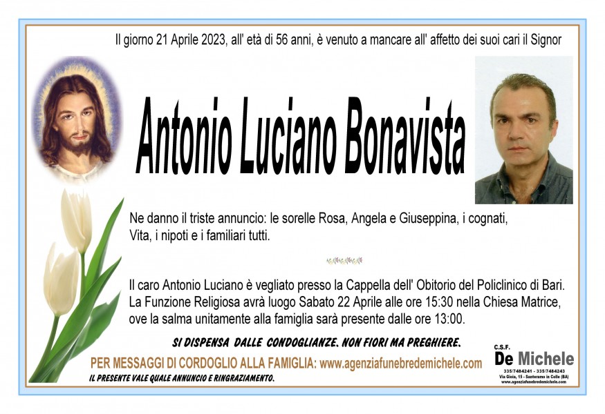 Antonio Luciano Bonavista