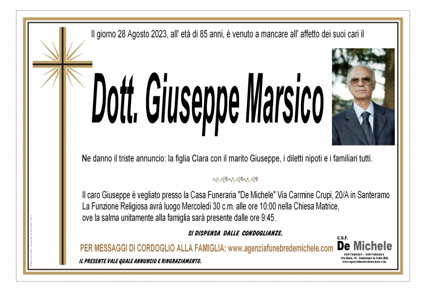 Dott. Giuseppe Marsico