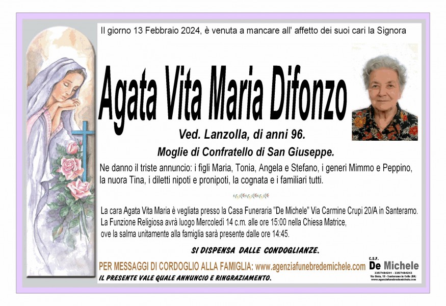 Agata Vita Maria Difonzo