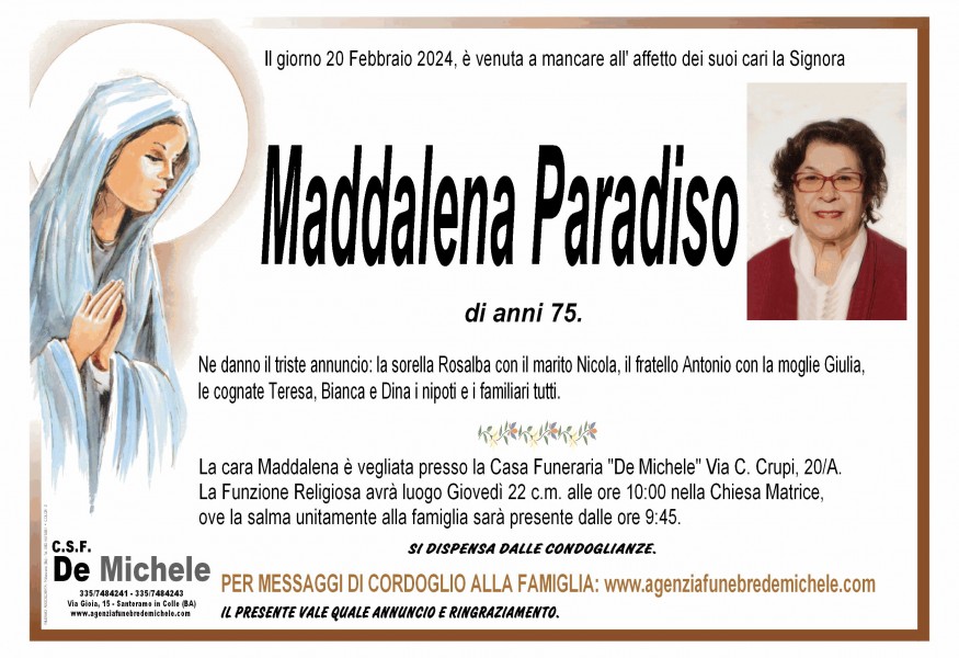 Maddalena Paradiso