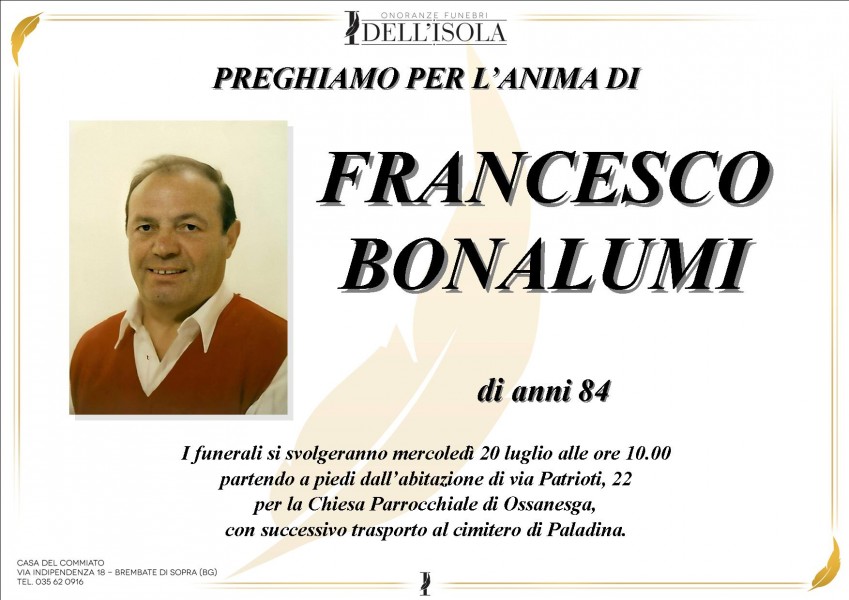 Francesco Bonalumi