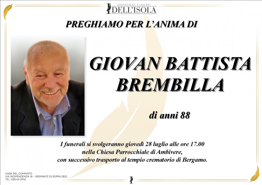 Giovan Battista Brembilla