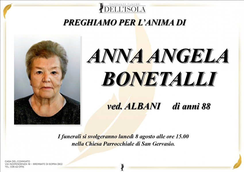 Anna Angela Bonetalli