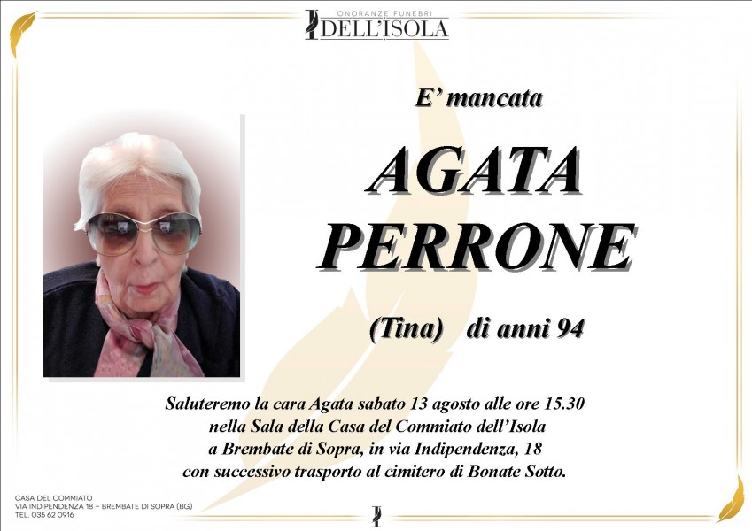 Agata (tina) Perrone