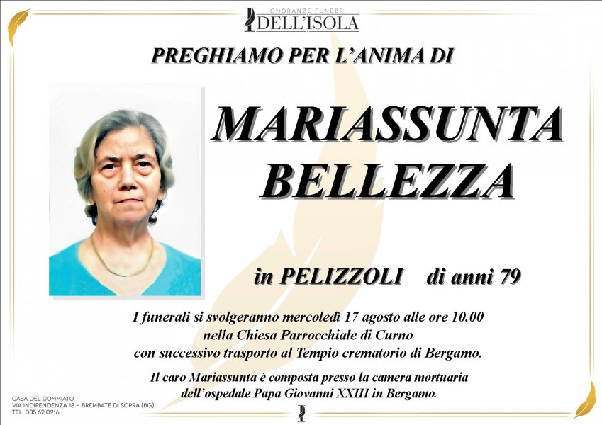 Mariassunta Bellezza