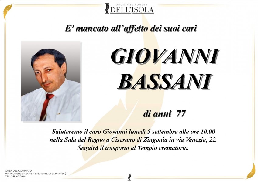 Giovanni Bassani