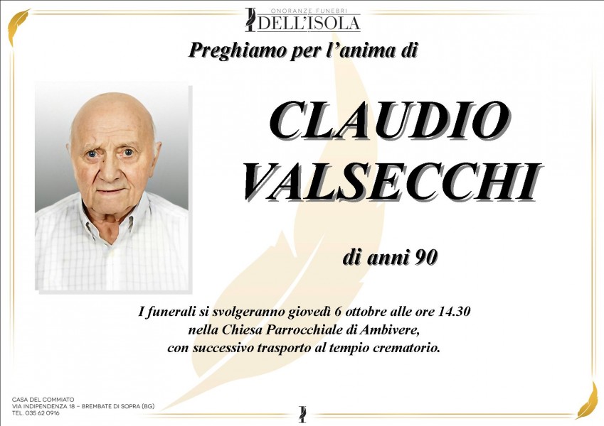 Claudio Valsecchi