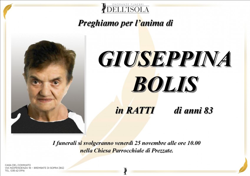 Giuseppina Bolis