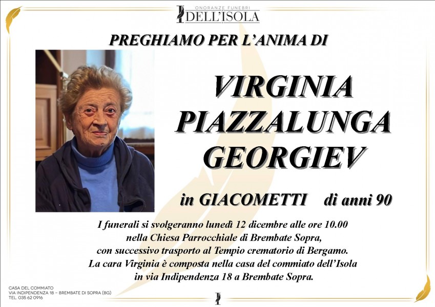 Virginia Piazzalunga Georgiev