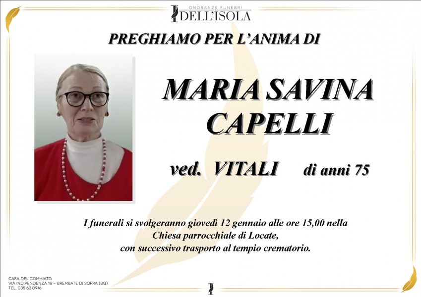 Maria Savina Capelli