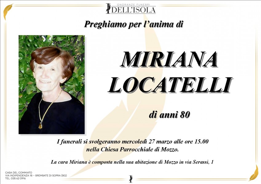 Miriana Locatelli